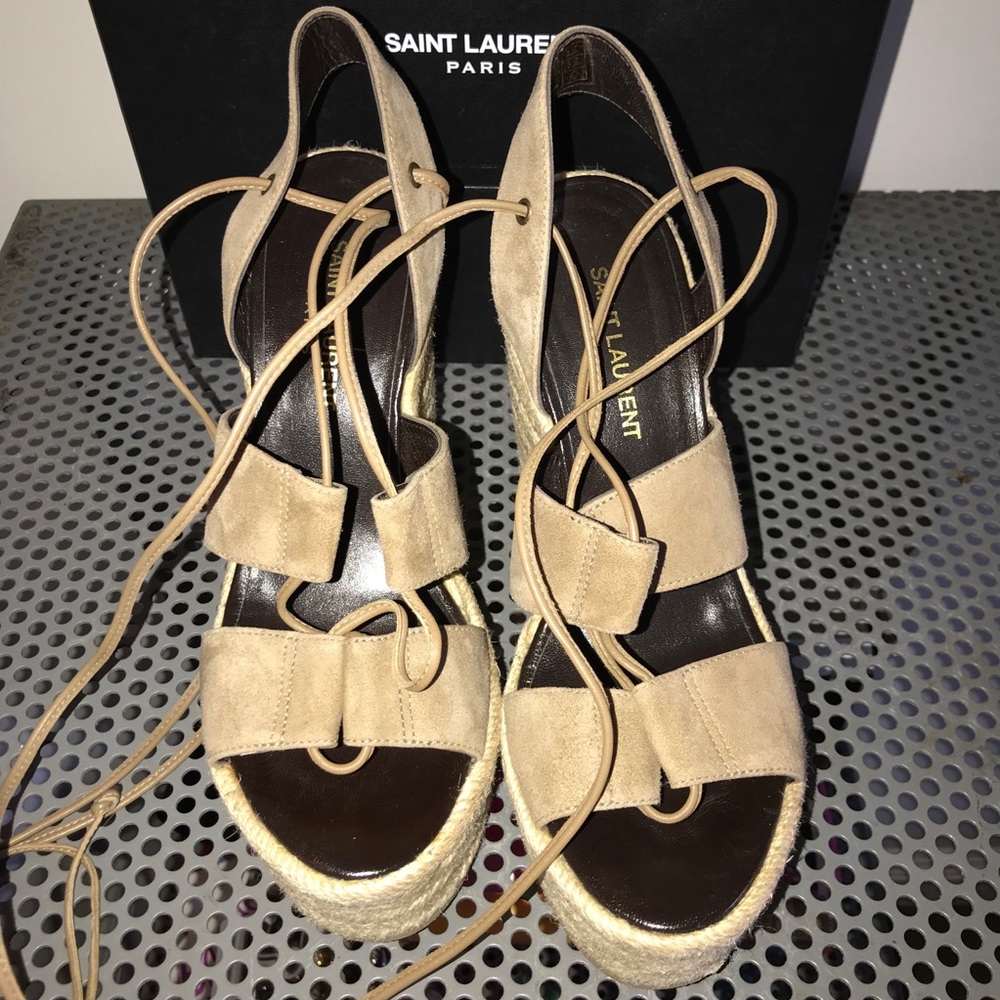 Saint Laurent sandals heels